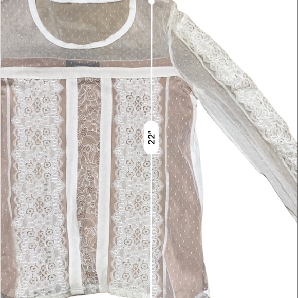 BCBGMaxazria Long Sleeve Top - Picture 3 of 5